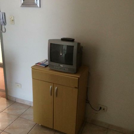 Apartamento 1 Quadra Areia Appartement Praia Grande  Buitenkant foto