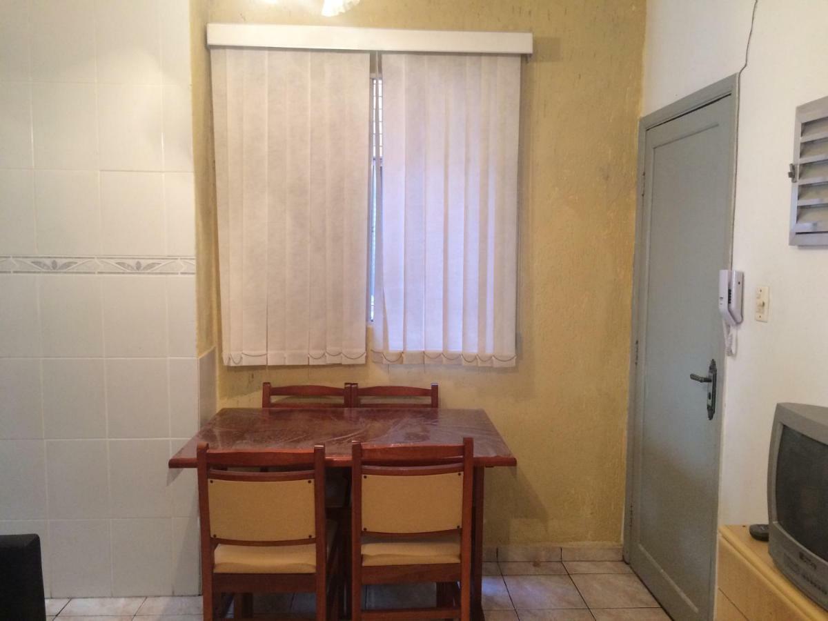 Apartamento 1 Quadra Areia Appartement Praia Grande  Buitenkant foto